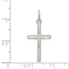 Sterling Silver Cross Charm QC1880