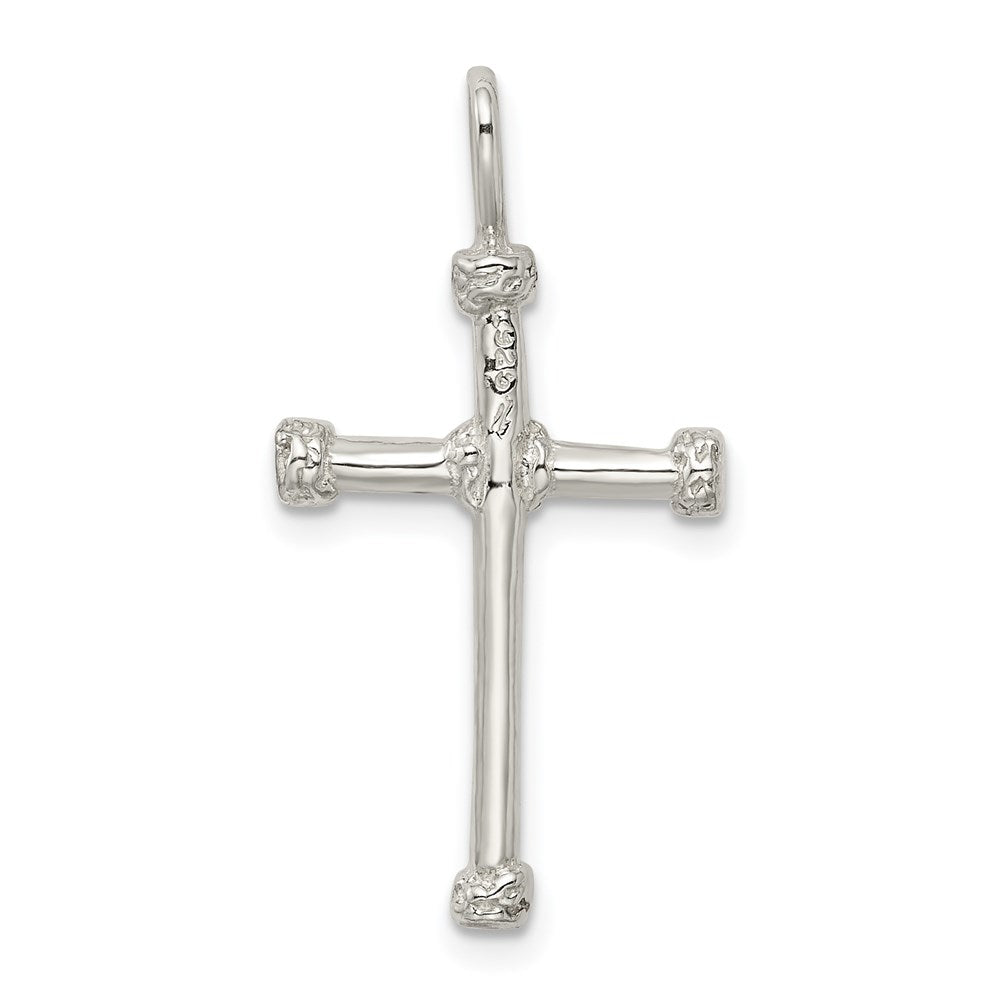 Sterling Silver Cross Charm QC1886