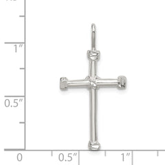 Sterling Silver Cross Charm QC1886