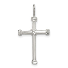 Sterling Silver Cross Charm QC1886