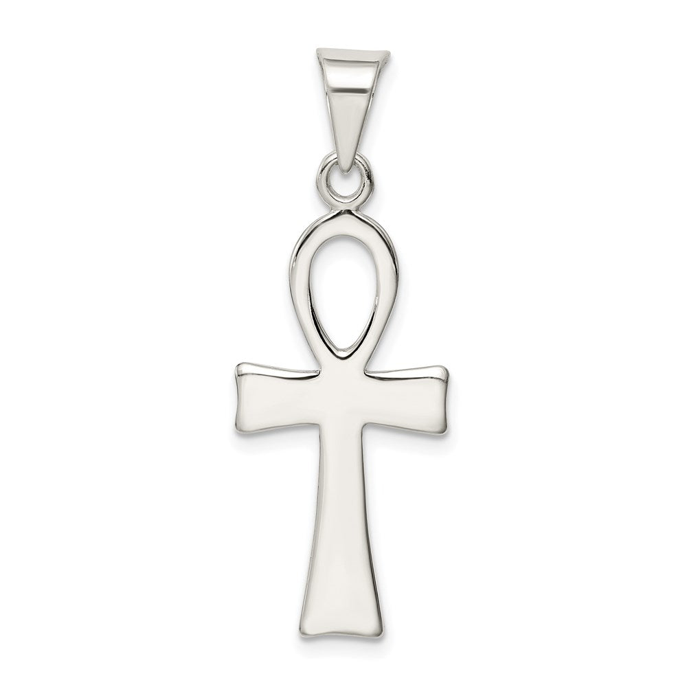 Sterling Silver Ankh Cross Pendant QC1911