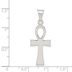 Sterling Silver Ankh Cross Pendant QC1911