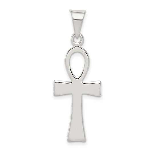 Sterling Silver Ankh Cross Pendant QC1911