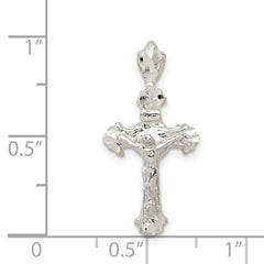 Sterling Silver INRI Crucifix Pendant QC1944