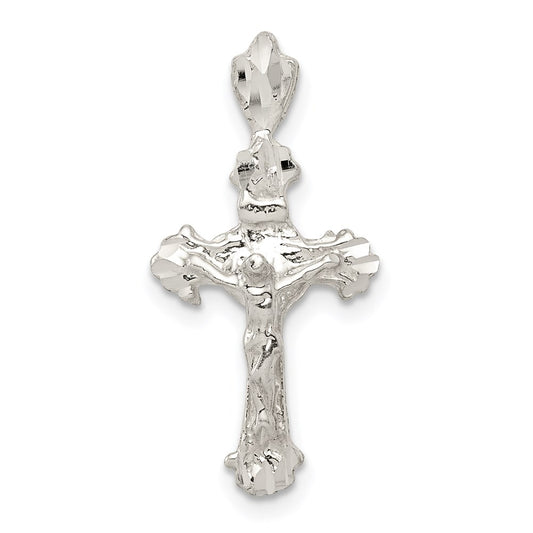 Sterling Silver INRI Crucifix Pendant QC1944