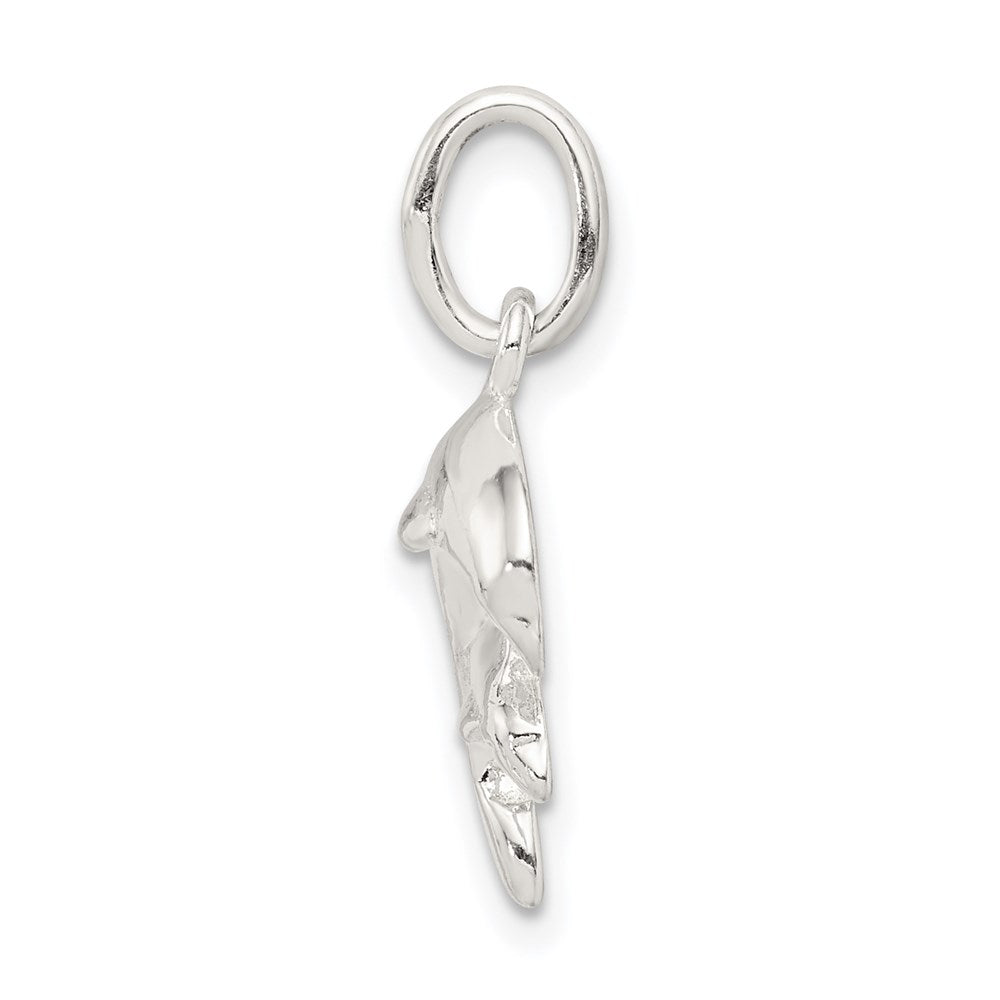 Sterling Silver Dolphins Charm QC2041