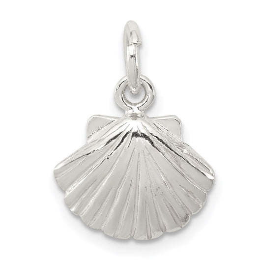 Sterling Silver Shell Charm QC2524