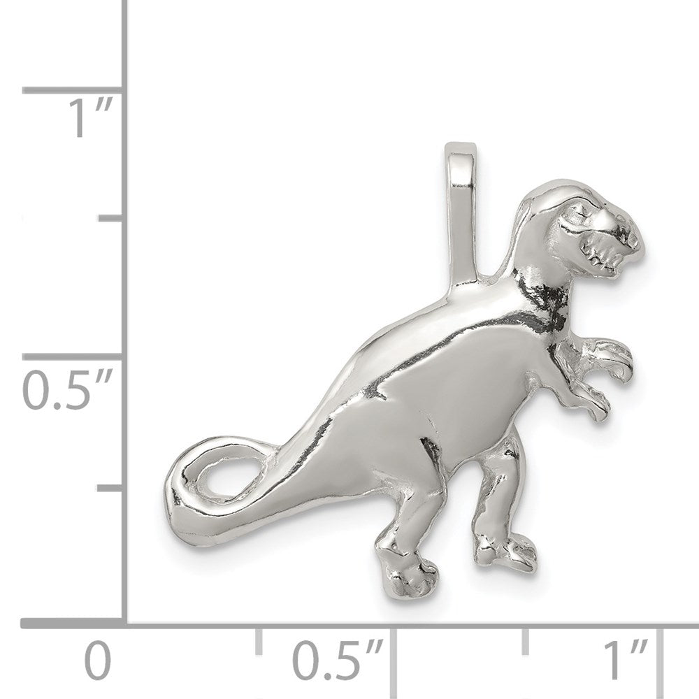 Sterling Silver T-Rex Pendant QC2539