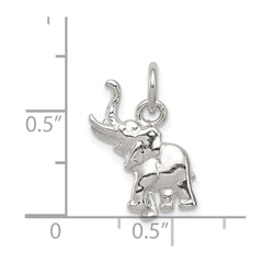 Sterling Silver Elephant Charm QC2552