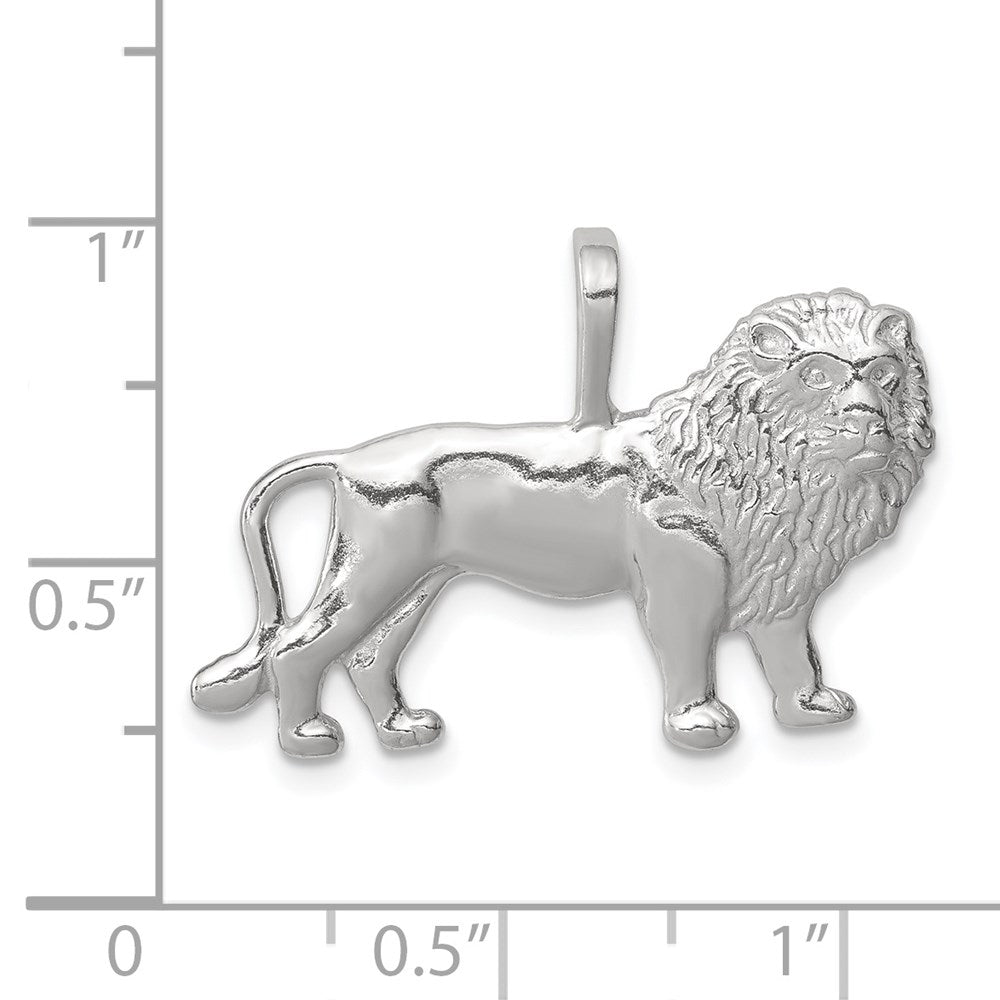 Sterling Silver Lion Charm QC2559