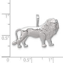 Sterling Silver Lion Charm QC2559