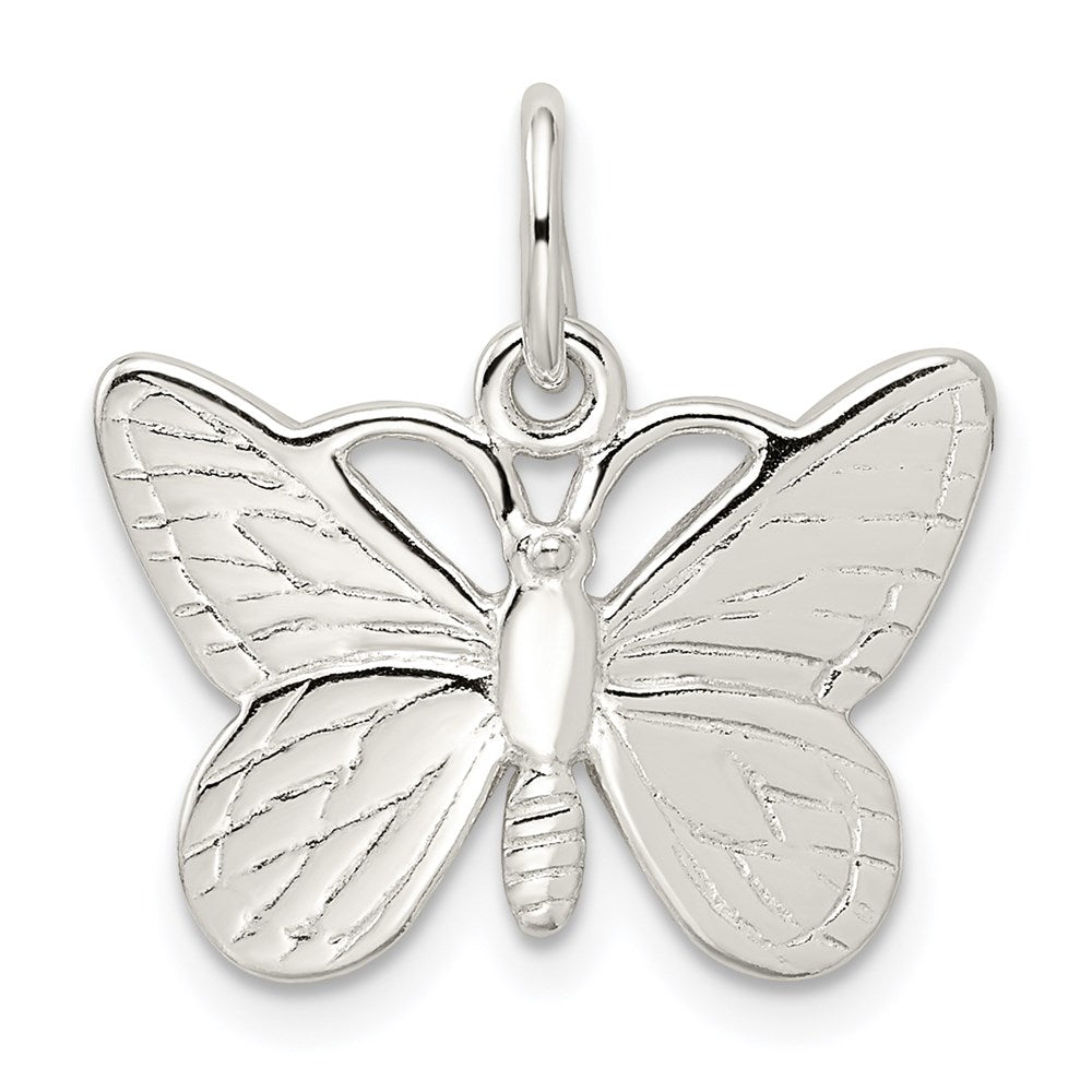 Sterling Silver Butterfly Charm QC2565