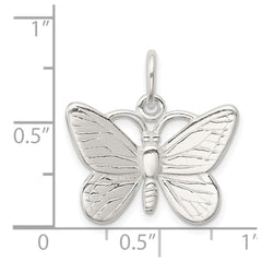 Sterling Silver Butterfly Charm QC2565