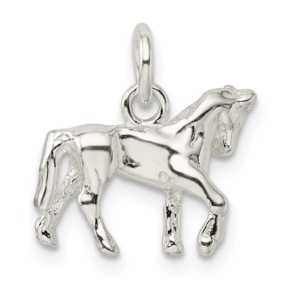 Sterling Silver Horse Charm QC2648