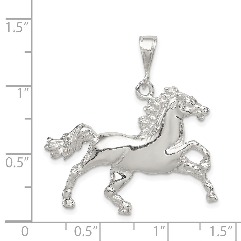 Sterling Silver Horse Charm QC2652