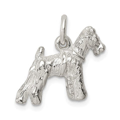 Sterling Silver Schnauzer Charm QC2670
