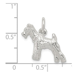 Sterling Silver Schnauzer Charm QC2670