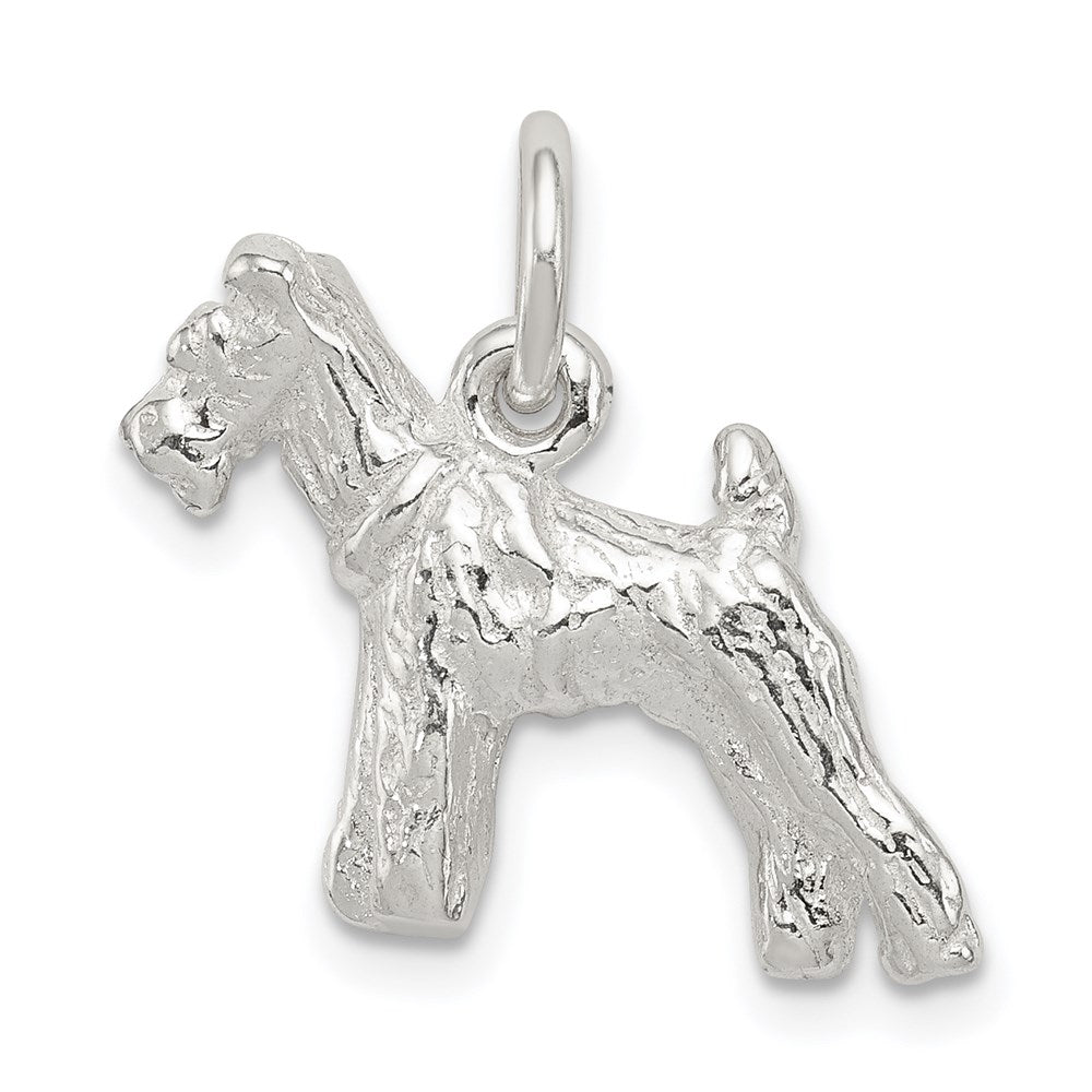 Sterling Silver Schnauzer Charm QC2670