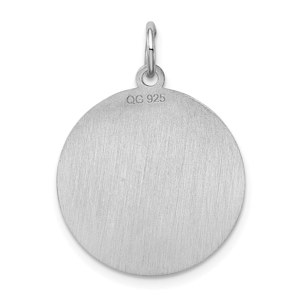 Sterling Silver Rhodium-plated Cairn Terrier Charm QC2677