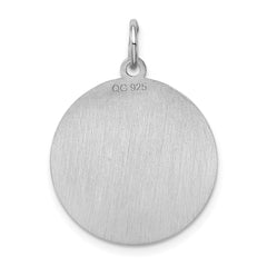 Sterling Silver Rhodium-plated Cairn Terrier Charm QC2677