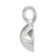 Sterling Silver Football Charm QC2786