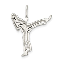Sterling Silver Karate Charm QC2793