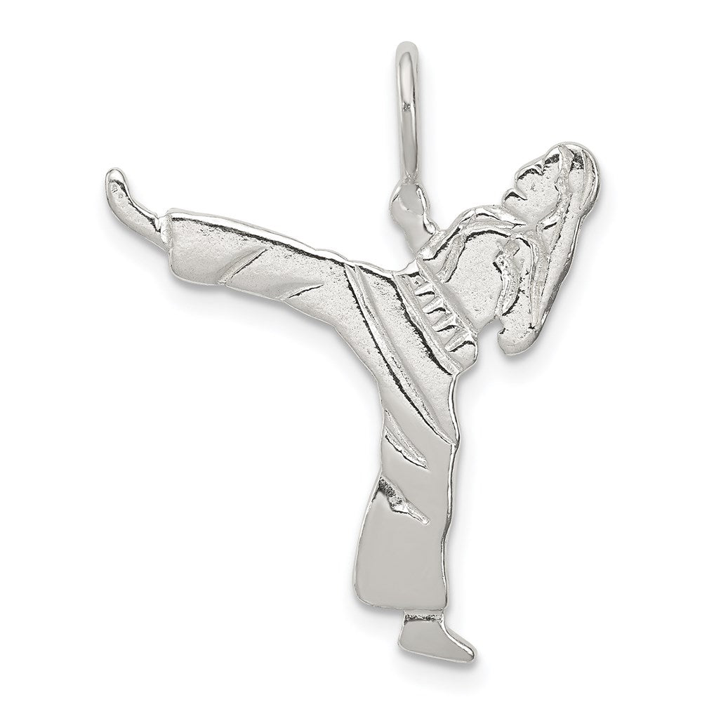 Sterling Silver Karate Charm QC2793