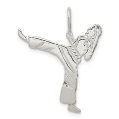 Sterling Silver Karate Charm QC2793
