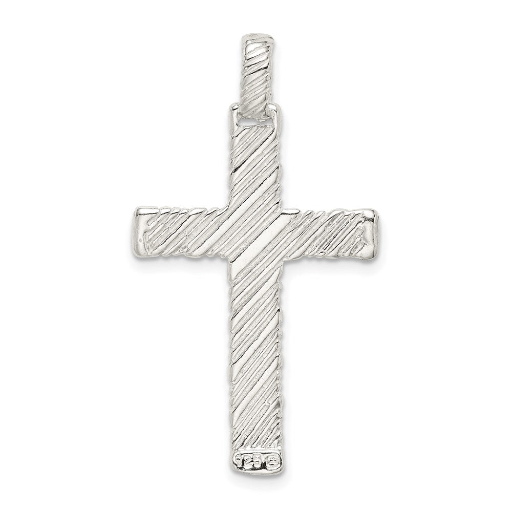 Sterling Silver Latin Cross Charm QC2815