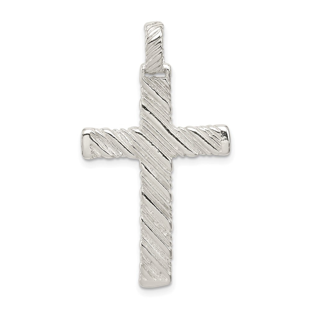 Sterling Silver Latin Cross Charm QC2815