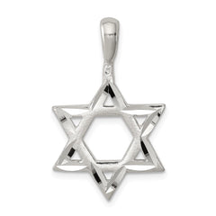Sterling Silver Star of David Charm QC2821