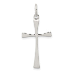 Sterling Silver Cross Charm QC2842