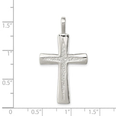 Sterling Silver Cross Pendant QC2849