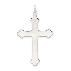 Sterling Silver Budded Cross Pendant QC2880