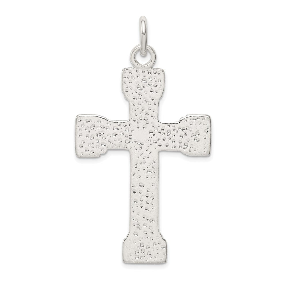 Sterling Silver Latin Crucifix Pendant QC2919