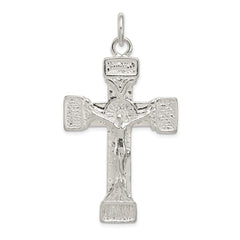 Sterling Silver Latin Crucifix Pendant QC2919