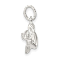Sterling Silver STORK W/ BABY CHARM QC3043
