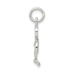 Sterling Silver Treble Clef Charm QC3083