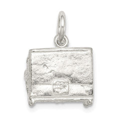 Sterling Silver Piano Charm QC3086