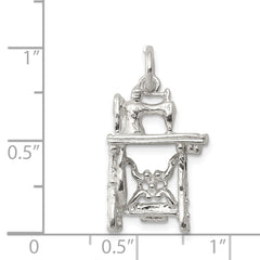 Sterling Silver Sewing Machine Charm QC3095