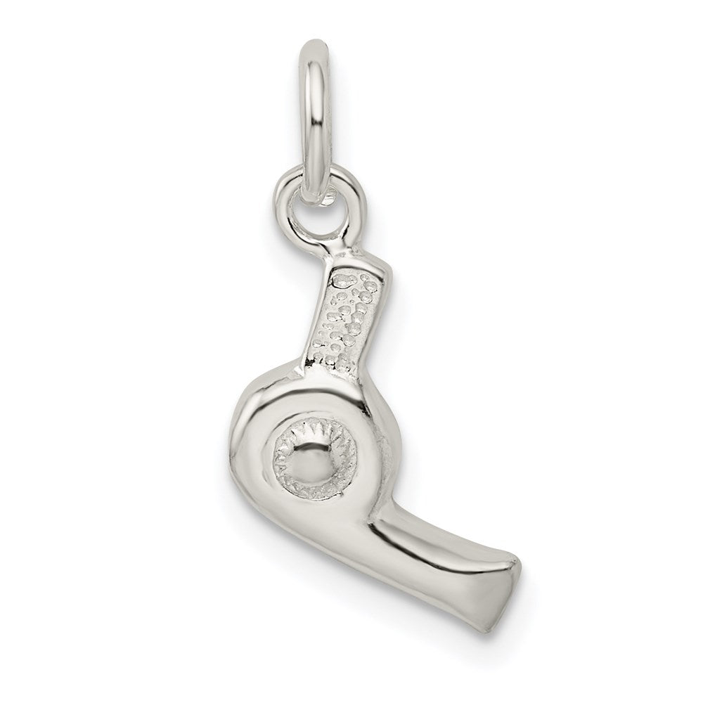 Sterling Silver Hair Dryer Charm QC3105