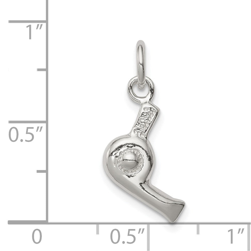 Sterling Silver Hair Dryer Charm QC3105