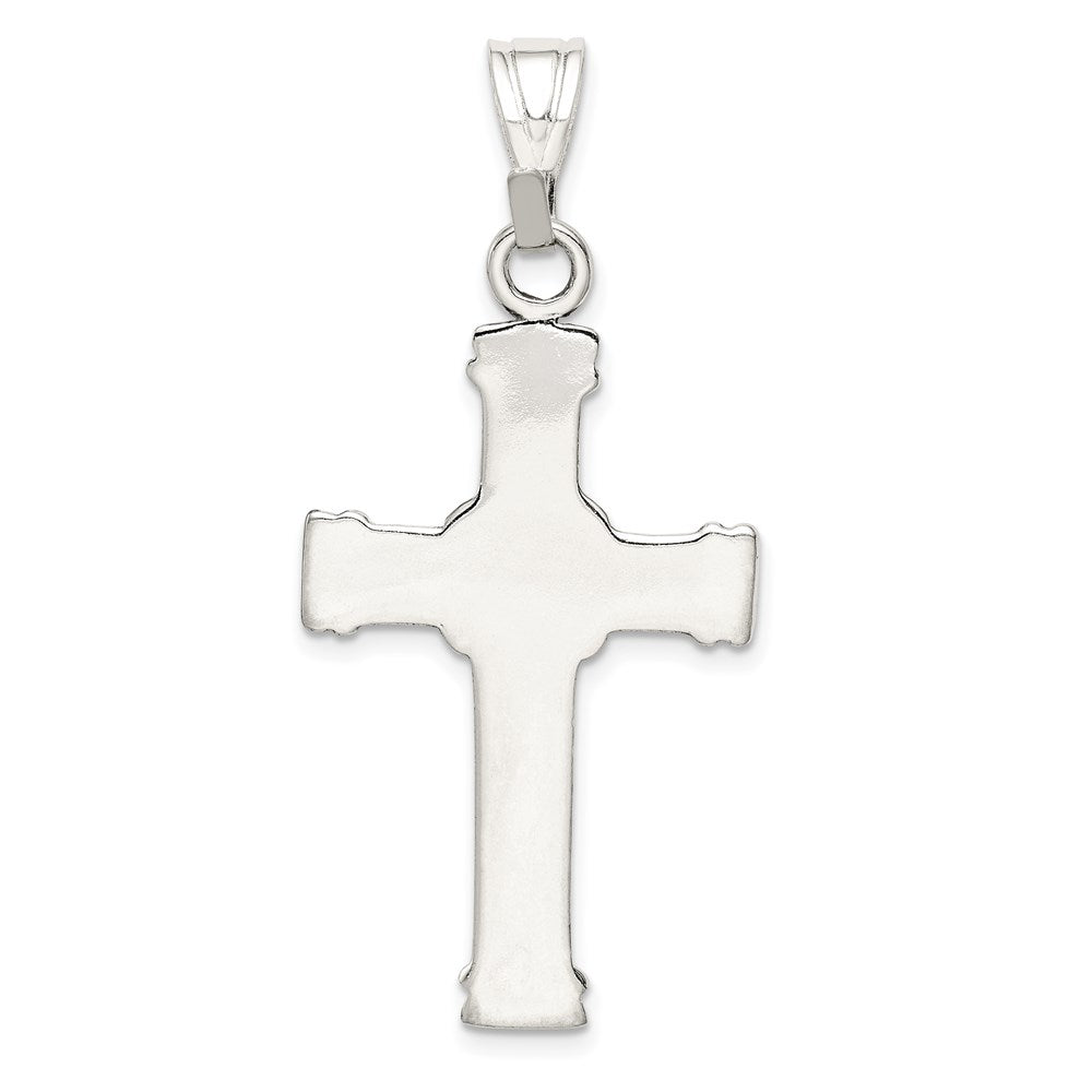 Sterling Silver Antique Cross Pendant QC3253