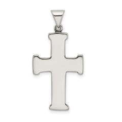 Sterling Silver Antiqued Cross Pendant QC3271