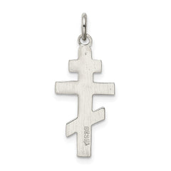Sterling Silver Eastern Orthodox Cross Charm QC3376
