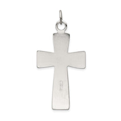Sterling Silver INRI Crucifix Pendant QC3383