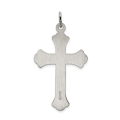 Sterling Silver INRI Crucifix Pendant QC3420