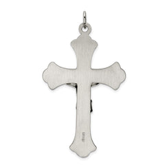Sterling Silver INRI Crucifix Pendant QC3421