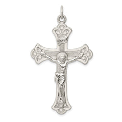 Sterling Silver INRI Crucifix Pendant QC3421