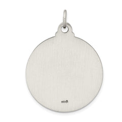 Sterling Silver Antiqued Ecce Homo Medal QC3444